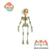 Venta Caliente Transfronteriza Halloween Juguetes Impresos en 3D Juguetes de Esqueleto Calavera Magnéticos Imanes de Refrigerador Impresos en 3D