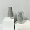 Cabezal de bomba de spray tipo prensa cosmético repelente de mosquitos de 24 dientes, cabezal de spray de cobertura total de PP para fijación de maquillaje, gran volumen de pulverización