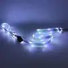 Collar LED Iluminado Mejorado con Siete Modos de Luz de Colores, Recargable, Iluminado por la Noche, Collar para Perro
