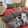 Juego de Ropa de Cama de Gasa de Doble Capa Clase A para Niños de Cuatro Piezas Modelo Nuevo 2025 Funda de Edredón Individual para Dormitorio Estudiantil Juego de Tres Piezas 3