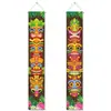 Cortina de Porta para Decoração de Festa Festival Havaiano, Decoração de Banner para Festa de Formatura, Decoração para a Época de Volta às Aulas, Pano para Pendurar na Porta da Frente