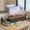 Armazenamento e Organização para Sala de Estudo Suporte de Resfriamento para Computador Suporte de Mesa Extraível para Computador de Escritório Suporte de Elevação para Computador