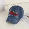 Chapéu de Cowboy Estilo Coreano Boné Casual com Aba Chapéu de Sol de Verão para Mulheres Primavera e Outono Novo Bordado com Letras ao Ar Livre Chapéu Versátil