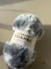 Fio de pelo imitação de pelo de marta fio de marta caxemira chapéu de orelha de gato cachecol tricotado à mão tricô artesanal diy fleece coral