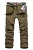 Atacado 2026 Novas Calças Casuais Masculinas de Algodão, Calças Masculinas de Corte Reto, Calças de Trabalho com Múltiplos Bolsos, Calças Casuais para Homens