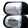 Película Impermeable para Lluvia en Espejo Retrovisor de Coche, Película Hidrófuga de Alta Definición para Ventana Lateral, Película Nano Impermeable Antivaho de Pantalla Completa para Reflector de Reversa