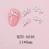 Joyería de Uñas de Lazo de Aleación Nueva Transfronteriza DIY Usar Armadura Hueca Accesorios Pequeños Joyería de Diamantes para Uñas