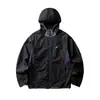 Chaqueta Funcional Transpirable con Protección Solar para Senderismo y Montañismo al Aire Libre Chaqueta Deportiva con Capucha de Bloques de Color Verano