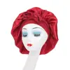 Amazon Fita Elástica Pate Bow Chapéu Redondo Cor Sólida Seda Nightcap Beleza de Abas Largas Fita de Cabeleireiro Chapéu
