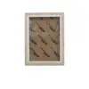 Moldura para Pintura a Óleo Pastel DIY Coração Casamento Aniversário Suporte de Exibição Moldura Especial Vazada Moldura 10 polegadas Suporte de Exibição
