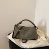 Bolso Tejido Simple, Bolso de Hombro de Gran Capacidad, Bolso Cruzado Nuevo Verano 2026, Bolso de Mano Casual Relajado de Color Sólido