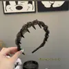 Diadema Antideslizante con Dientes de Corona Alta para Adelgazar el Rostro para Mujeres Primavera Verano 2025 Nuevo Pinza para el Cabello Versátil Diadema para Lavarse la Cara Accesorio para el Cabello de Moda