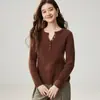 Suéter de punto de mezcla de cachemira para otoño e invierno para mujer, nuevo estilo 2026, moderno, de alta gama y cómodo