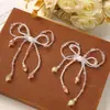 Original Menina Doce Borla Cristal Flor Laço Diy Bolsa Celular Corrente Pingente Sapatos Flor Brincos Acessórios