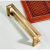 Mango de Acero Inoxidable Manija Manija de Puerta de Vidrio Manija de Puerta con Marco Titanio Oro Rosa Simple Moderna Manija de Puerta Grande Manija