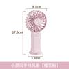 Mini ventilador portátil pequeno com carregamento de vento grande, presente de estudante, ventilador pequeno portátil silencioso de longa duração