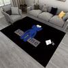 Alfombra transfronteriza ins Marca Tide Sala de estar kaws Personalizada Creativa Dormitorio Cabecera Frente de cama Manta Infantil Alfombra de piso grande Resistente a la suciedad