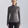 Chamarra de Yoga Weiman Otoño e Invierno para Mujer, Corte Ajustado con Bolsillos, Cuello Alto, Cierre, Chamarra Deportiva de Yoga