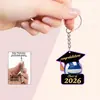 Temporada de Graduación Llavero de Acrílico Anillo Colgante Pequeño de Regalo Conmemorativo Venta Benéfica Artículos Pequeños Envío Gratis Se Puede Mezclar y Enviar
