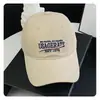Nuevo Sombrero de Copa Suave para Primavera y Otoño para Mujer, Gorra de Béisbol Versátil Casual con Bordado de Letras Americanas de Alta Calidad, Estilo Masculino para Adelgazar el Rostro