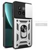 Adequado para Capa de Celular com Janela Deslizante Oneplus Ace6, Suporte para Oneplus Ace5 Pro, Capa Protetora Anti-Queda 1+Ace5