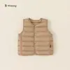 Ropa de Otoño e Invierno para Niños Youbao Ropa de Invierno para Niñas Ropa de Invierno para Niños Chaleco de Plumón para Niños Nuevo Estándar Nacional Plumón de Pato Blanco Chaleco Térmico para Niños