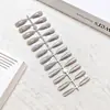 Tiras para Unhas de Manicure Olho de Gato com 24 Peças, Venda Direta de Fábrica de Diversas Unhas Prontas, Unhas Postiças Usáveis Atacado Personalização