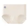 Calcinha de algodão penteado tipo nuvem, cintura alta, 100% algodão, para mulheres, algodão jacquard 10a, antibacteriana, entrepernas estendido, cueca fio dental com controle abdominal, plus size