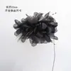 Decoração de Bolo Dia dos Namorados Cisne Preto e Branco Lindo Fio Branco Pérola Arame Ferro Cena de Festa Fantasia