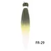 Peruca de trança grande fofa de baixa temperatura, fácil de puxar, para estilizar em baixa temperatura, atacado, 26 polegadas, 90g, BRALD, fibra química europeia e americana