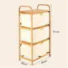 Cesto de Lavandería de Tela Estilo Japonés Estante de Almacenamiento para Baño Cesto para Ropa Sucia Cesto para Ropa Sucia Clasificación Doméstica Cesto para Ropa Sucia