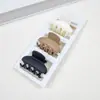 Clip Superior de 4.5cm Pinza Pequeña Pinza Mediana de Plástico Pinza de Medio Agarre Cola de Caballo Pinza Pequeña Pinza para el Cabello Pinza para el Cabello Pinza para el Cabello Accesorios para el Cabello Tocado