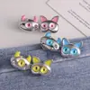 Saia Jeans com Botão de Cintura de Monstro de Três Olhos Artefato de Apertar Cintura Ajuste de Cintura Fivela Fixa Removível Sem Costura