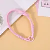 Cordão personalizado da moda para celular, pingente de bolsa de bichinho de pelúcia customizado, cordão de corda trançada colorido, acessório de chaveiro