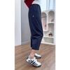 Calça Harem Solta Plus Size em Formato de Pera, Estilo Japonês de Verão, Novo, Emagrecedora, Seda Gelada, Secagem Rápida, Esportiva Casual