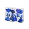 Novos produtos transfronteiriços Pingente de doces de Natal Decoração de árvore de Natal Adereços de plástico pintados galvanizados Enfeites de balcão de janela