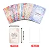 18 Cartas de Significado de Flores, Lindas Cartas para Diário, Cartas de Flores Pintadas à Mão, Cartas de Significado de Flores, Cartas de Símbolos de Flores