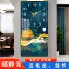 Novo Relógio de Parede para Sala de Estar Casa Criativo Decorativo Relógio Chinês Pendurado na Parede Moderno Relógio Calendário Relógio de Quartzo Relógio de Parede