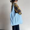 Bolsas de Lona de Grande Capacidade em Estoque, Bolsas Tote Estilosas, Bolsas de Mão em Lona Lisa Tie-Dye com Estampa Graffiti, Bolsas Personalizadas