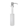 Dispensador de Sabão para Pia de Aço Inoxidável, Tubo Extensor para Detergente de Louça, Gadget Tipo Pressão, Certificado de Aço Inoxidável 304