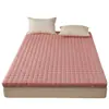 Cubierta de Cama Cubierta de Colchón de Látex Cubierta Protectora Dormitorio de Estudiante Individual Sábana Todo Incluido Chaqueta de Esponja Extraíble y Lavable Cubierta de Colchón Marrón