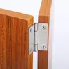 Dobradiça Silenciosa de Aço Inoxidável Pequena para Abrir e Fechar, Abertura Plana -203.999999999% de Desconto Dobradiça Silenciosa para Armário de Dobrar Janela