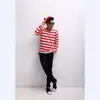 Disfraz Familiar de Halloween Inteligente Wally ¿Dónde está Wally Animación Británica Disfraz de Pareja Cosplay