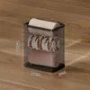 Zapatero simple debajo de la cama para dormitorio, zapatero debajo del escritorio en dormitorio estudiantil, estante de almacenamiento multicapa a prueba de polvo
