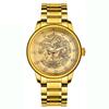 Reloj Suizo Tevise Dragón Navegación Suave Reloj Tigre Reloj Mecánico Reloj de Moda para Hombre Reloj Mecánico Luminoso