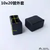 Venta Caliente Tubo de Acero Resistente al Desgaste Paquete Mesa Cubierta Cuadrada Taburete Mesa Silla Pata de Mueble Cubierta de Goma Engrosada Almohadillas para Pies de Muebles