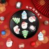 Marshmallow de Natal Cabeça de Panda 3D Marshmallow Deitado Pato Internet Celebrando Explosões Tartaruga Abóbora Bolo Doce Decorativo