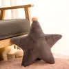 Cojín Decorativo Estilo Nórdico Estrella y Luna, Cojín para Sofá Corona, Decoración para Ventana Bahía, Decoración para el Hogar de Material Peluche con Forma de Corazón