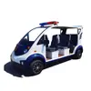 Coche de Patrulla Eléctrico Semicerrado de 8 Plazas Área de Seguridad de Propiedad Lugar Escénico Fábrica Inspección de Seguridad de Gestión Urbana Coche de Patrulla