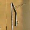 Soportes para Ropa Modelo Soporte Zapatero/Barra para Zapatos Base de Espejo de Vidrio Templado/Acero Inoxidable Trenzado